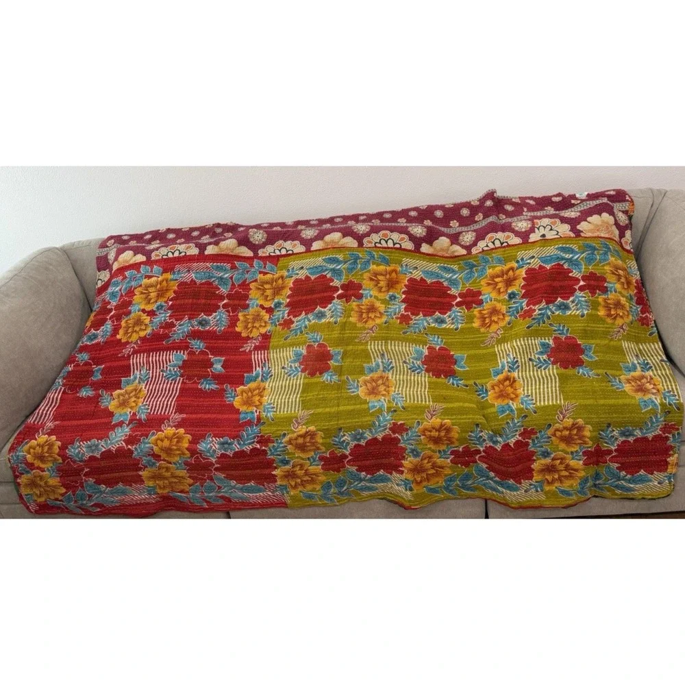 Karma Living cotton patchwork